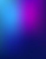Blue and purple gradient color abstract blur background. Wallpaper design vector