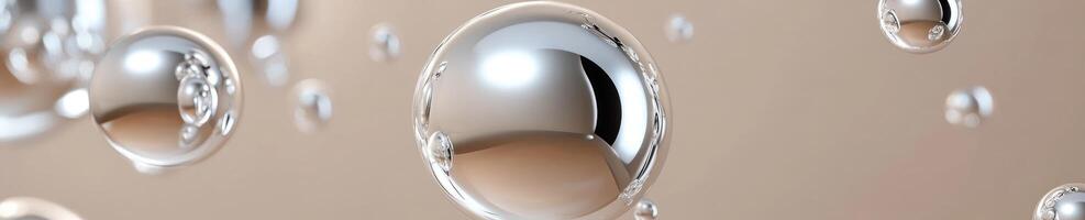 Futuristic abstract design featuring chrome elements for modern visual applications photo