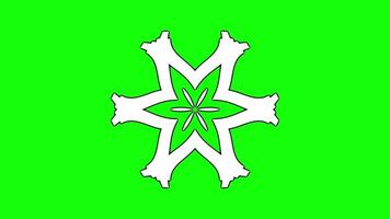 Star-Shaped Abstract Symmetry with Sharp Edges video