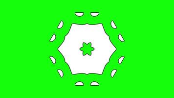 Geometric Abstract Design with Layered Hexagon Shapes video