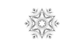 Dynamic Abstract Mandala with Fluid Geometric Changes video