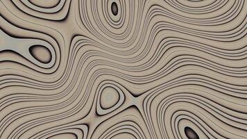 Pastel Beige Abstract Background With Layered Swirl Pattern video