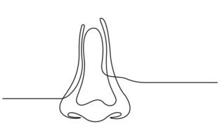 one line art draw vector