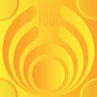 Modern Abstract Yellow and orange safe background with subtle rays of light vector