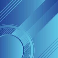 Abstract blue gradient geometric shape circle background. Modern futuristic background. Can be use for landing page, presentations, and wallpaper backgrounds vector