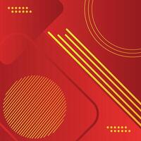 Abstract dark and red technology geometric background. Modern futuristic background vector