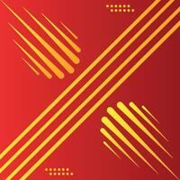 Modern abstract red background with yellow fire icon gradient futuristic background vector