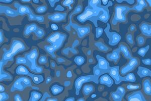 abstract blue, water background with spots and curved lines. vector