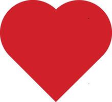 Red Heart Design vector