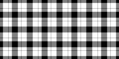 Apparel fabric textile pattern, editable check plaid. Bag background texture seamless tartan in gray and white colors. vector