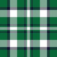Stylish herringbone plaid pattern in green, white, and navy. Perfect for textiles, apparel, website backgrounds, and packaging designs. Clean, modern aesthetic with a classic feel. vector