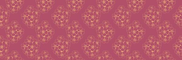Elegant blush pink floral pattern. Perfect for textile design, wallpaper, wrapping paper, or website backgrounds. Subtle, repeating design with a touch of vintage charm. vector