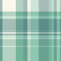 Diagonal pattern plaid, argyle texture check seamless. Mens shirt tartan textile fabric background in mint and teal colors. vector