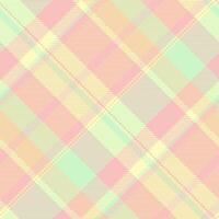 Best plaid seamless fabric, grunge texture pattern . Internet background tartan check textile in light color. vector