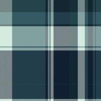 Sophisticated teal and white plaid pattern. Perfect for textile design, fashion, home decor, or website backgrounds. Seamless repeat texture adds versatility to any project. vector