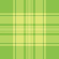 Party plaid background , trendy check textile texture. Ornamental fabric tartan pattern seamless in lime and green colors. vector