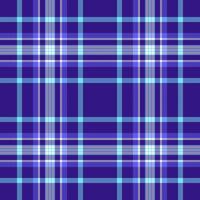 Vibrant purple and blue plaid pattern. Seamless texture ideal for textile design, fashion, backgrounds, website designs, and more. Modern and stylish geometric repeat. vector