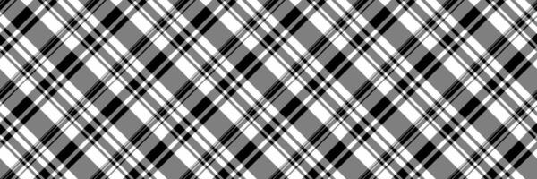 Sleek monochrome plaid pattern. Perfect for textile design, website backgrounds, or fashion illustrations. Modern and versatile, this geometric textile print offers a clean, stylish aesthetic. vector