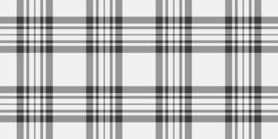 Rest texture pattern fabric, back plaid seamless tartan. Dog tooth textile background check in vintage gray and white colors. vector