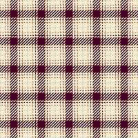 Shabby plaid texture, book background fabric pattern. Equal seamless tartan check textile in light and dark colors. vector
