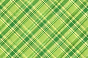 Vibrant green and lime diagonal plaid pattern. Perfect for textile design, springsummer projects, or as a background texture. Highresolution seamless repeat for various applications. vector
