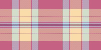 Pastel plaid pattern, seamless textile texture. Perfect for fashion, home decor, or website backgrounds. Soft, feminine design. Ideal for springsummer projects. vector