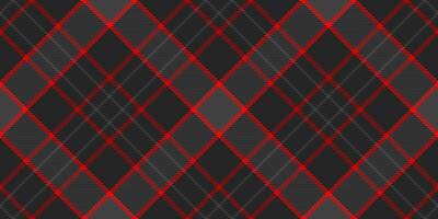 Invite background check , hounds textile texture tartan. Short fabric plaid pattern seamless in black and grey colors. vector