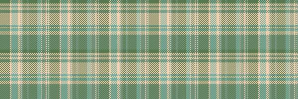 Diverse background pattern textile, harmony plaid fabric. Inspiration check tartan seamless texture in light and green colors. vector