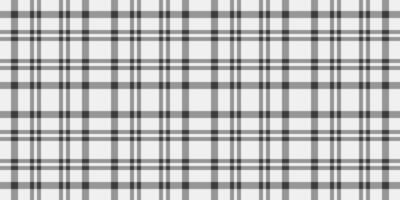 Clean, minimalist grayscale plaid pattern. Perfect for website backgrounds, textile designs, or packaging. Versatile and timeless aesthetic. vector