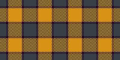Identity check plaid background, new york fabric seamless tartan. Easter pattern texture textile in dark and amber colors. vector