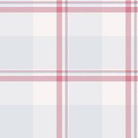 Warm background pattern tartan, copy space plaid texture. Discount textile fabric seamless check in sea shell and sterling silver colors. vector