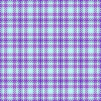 Checker check background texture, knot pattern seamless. Lavender textile plaid fabric tartan in violet and light colors. vector
