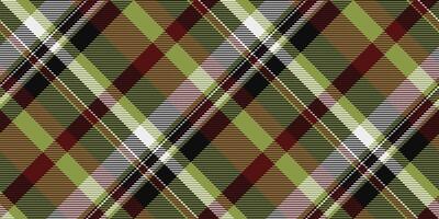 Outside check textile tartan, worldwide texture seamless. Bold fabric background plaid pattern in lime and black colors. vector