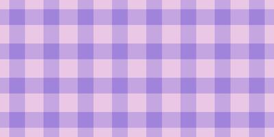 Pastel purple and pink gingham pattern. Perfect for backgrounds, textiles, and crafting projects. A soft, stylish design for websites, social media, or print. vector
