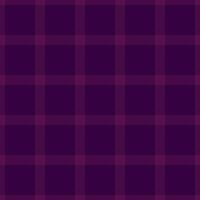 Invitation seamless tartan , greeting card plaid fabric textile. Rosa check pattern background texture in magenta and dark colors. vector