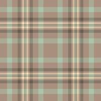 Vertical fabric tartan check, string seamless pattern . Periodic textile texture plaid background in pastel and light colors. vector