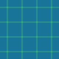 Straight texture background fabric, cute tartan pattern plaid. Net seamless check textile in cyan and teal colors. vector