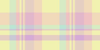 Pastel plaid pattern, soft delicate seamless texture. Ideal for textile designs, backgrounds, and stationery. Subtle color palette evokes calmness and tranquility. vector