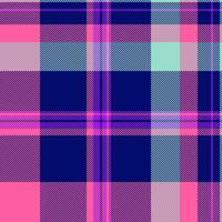 Event pattern check background, composition plaid fabric textile. Expensive texture seamless tartan in blue and pink colors. vector
