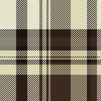 Bold plaid seamless background, skirt textile texture check. King fabric tartan pattern in light and dark colors. vector