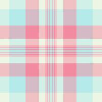 Serene seamless background, business check fabric textile. Strong plaid pattern tartan texture in light and red colors. vector