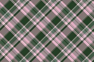Industrial tartan check textile, style seamless texture. Guy background plaid pattern fabric in pastel and light colors. vector