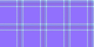 Checked texture check fabric, tweed seamless pattern. Diwali tartan textile plaid background in indigo and light colors. vector
