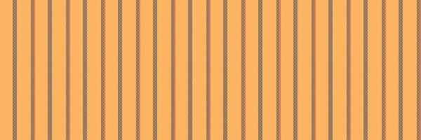 Funky texture fabric stripe, december textile vertical lines. Single seamless background pattern in orange and indigo colors. vector