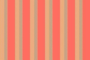 Love texture stripe seamless, apartment textile vertical background. Coat fabric lines pattern in red and yellow colors. vector