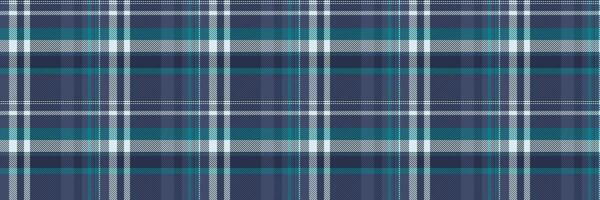 Paper texture seamless background, fluffy plaid textile check. Hunter fabric tartan pattern in blue and dark colors. vector