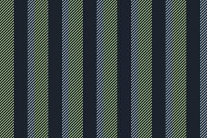 Glanket background pattern fabric, patch lines textile stripe. Pketch vertical texture seamless in dark and green colors. vector