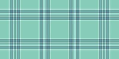 Simplicity fabric texture background, gentle pattern plaid. Open check seamless tartan textile in teal and light colors. vector