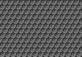 Stunning grayscale isometric cube pattern. Perfect for backgrounds, website design, or textile prints. Creates a sophisticated and modern aesthetic. vector