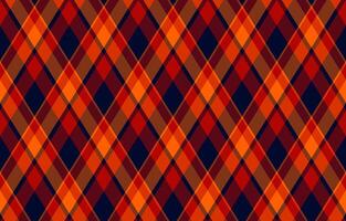 Vibrant diagonal plaid pattern in warm autumnal tones. Perfect for fallthemed designs, textiles, or website backgrounds. Seamless repeat texture offers endless design possibilities. vector